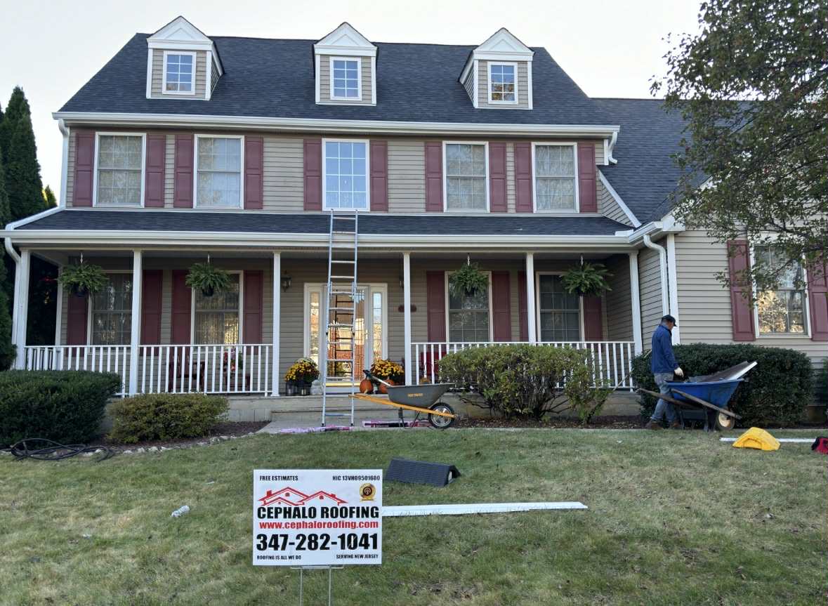 Professional roof replacement process by Cephalo Roofing